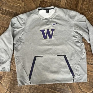 Nueva Sudadera Washington Huskies Para Hombres 3XL Nike Dri-Fit Lateral FB Pullover 232 - Imagen 1 de 8