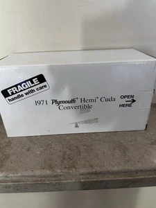 "DANBURY MINT 1971 PLYMOUTH HEMI CUDA CONVERTIBLE DIECAST"-1:24th - Picture 1 of 2