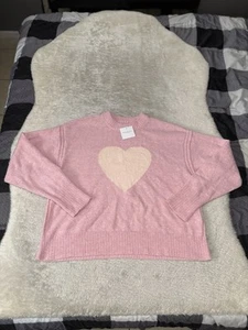 Neu American Eagle AE Whoa so weicher Herzpullover mit Rundhalsausschnitt Größe Medium neu mit Etikett - Bild 1 von 8