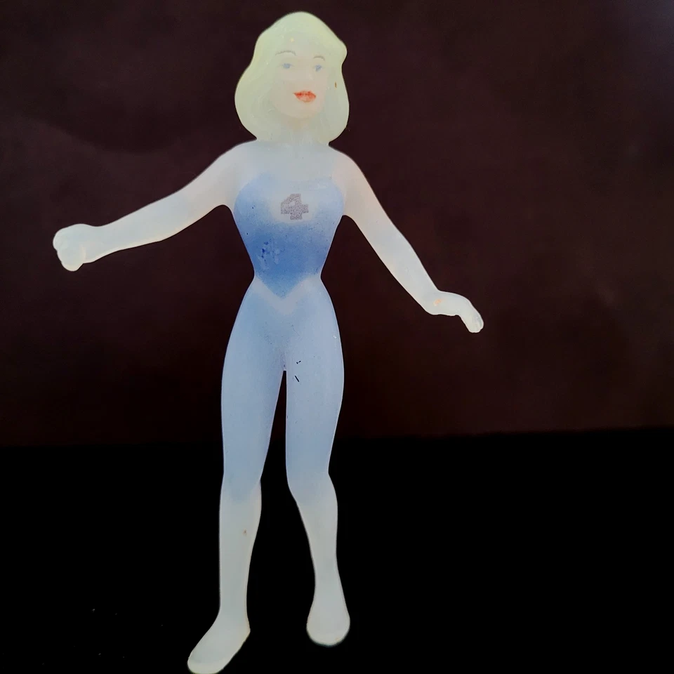 Marvel Invisible Woman Fantastic 4 Color Changing Sue Storm 1996 McDonald's Four - Изображение 1 из 4