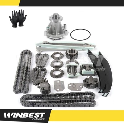 Kit de cadena de distribución bomba de agua apta para Lincoln Navigator 2002 Blackwood 1999-2001 5,4 L Foto 1 de 4