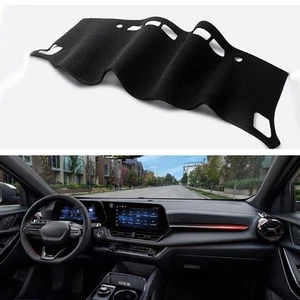 For Chevy Equinox 2025-2026 Black Dashboard Cover Dashmat Dash Anti-Sun Mat Pad - Picture 1 of 7