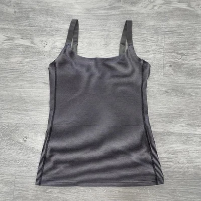 Camiseta sin mangas Lululemon Barre None para mujer 6 camiseta sin mangas entrenamiento yoga gimnasio entrenamiento Foto 1 de 4