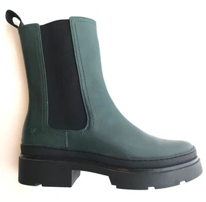 Botas al tobillo Frye para mujer Chloe Chelsea de cuero en pino talla 6,5 regular $328 - Imagen 1 de 14