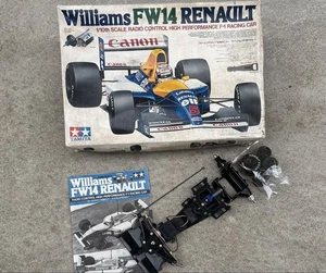 TAMIYA Williams FW14 Renault F102 Vintage RC Car 1/12 Formula 1 Collectible - Picture 1 of 3