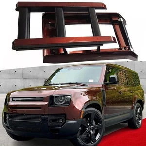 1PCSFoldable Side Step Ladder for LR Defender 130 2020-2026 Sedona Red Brand New - Picture 1 of 7
