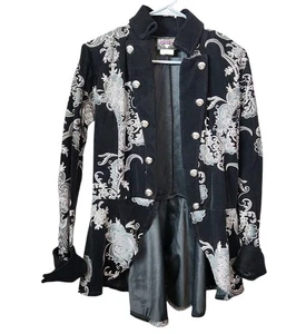 Vintage CHARADES Jacke Long John Silver Castle Core Jacket Blazer Gr. L - Bild 1 von 3