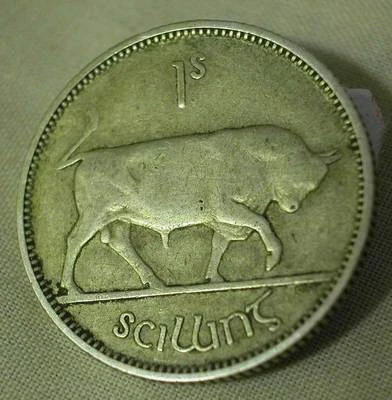 IRELAND -SILVER SHILLING 1933 KM # 6 - Image 1 of 2