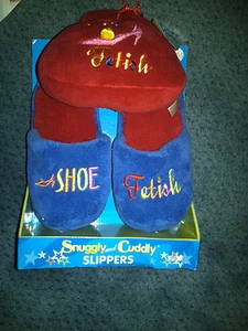 NWT LITTLE GIRLS SHOE FETTISH PLUSH SLIPPERS AND PILLOW PURSE SIZE MEDIUM 13-1 - Picture 1 of 1