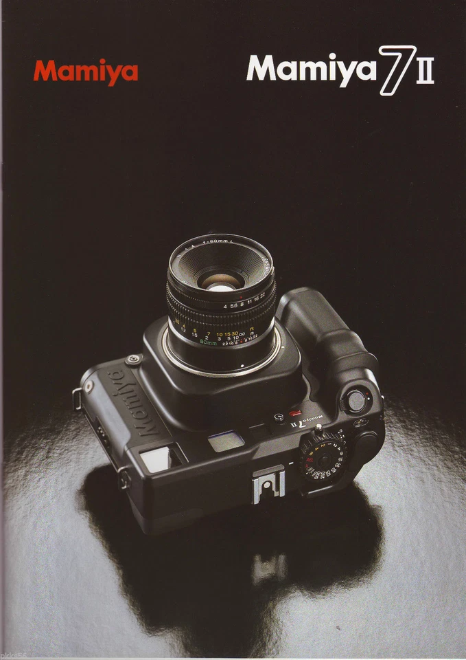 ((( ITALIAN LANGUAGE ))) MAMIYA 7 II CATALOG/BROCHURE (ORIGINAL PRINT JAPAN) - Image 1 of 1