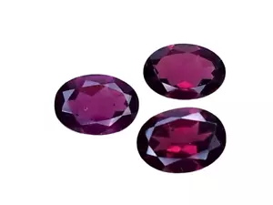 2,71Cts Viola Rosa Naturale Rodolite Granato Taglio Ovale Guarda Video - Foto 1 di 2
