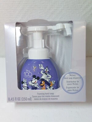 Savon moussant pour les mains Disney 100 ans Mickey Mouse Minnie Donald Dingo - Photo 1/2