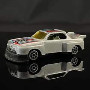 Coche diecast vintage SM BMW 3.5 CSL plateado base Hong Kong #S8004 1/64 bonito - Imagen 1 de 8