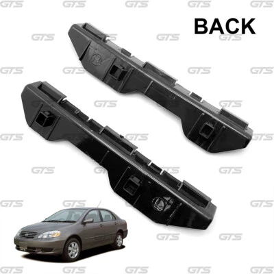 Пара кронштейнов поддержки заднего бампера для седана Toyota Corolla Altis ZZE121 2003 2007 - Изображение 1 из 4