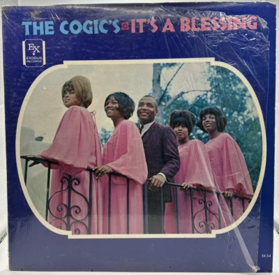 THE COGICS "It's A Blessing" LP 1966  Exodus Records ‎– EX 54 Gospel Foto 1 de 4
