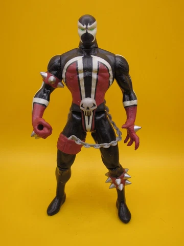 MEDIEVAL SPAWN 1994 Vintage TMP Toys Action Figure, Preowned As Is Incomplete Cover