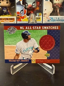 2003 Upper Deck Hobby NL All-Star Swatch Cliff Floyd #ASN-CF - Picture 1 of 2