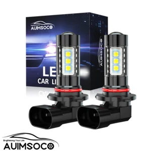 HL H10 LED Fog Driving Light Bulbs 9145 9140 White 8000K Utral Bright - Picture 1 of 12