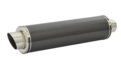 Honda CBF1000 Exhausts SP Engineering Carbon Fibre Round Moto GP XL 2006-2009 - Image 1 of 4