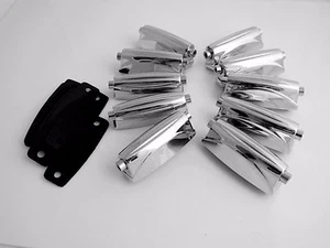 10 Double End Tom / Snare Drum Lugs without Mounting Screws - Picture 1 of 6