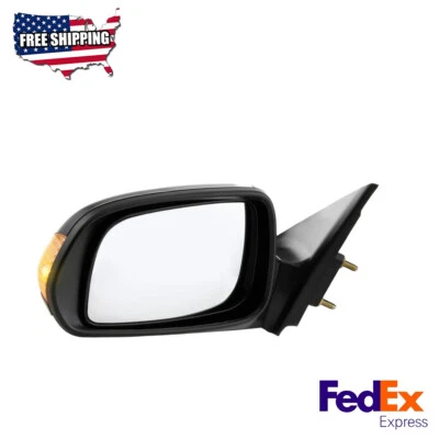 Espejo pintado de vidrio eléctrico lado del conductor se adapta a las especificaciones base Scion tC 2005-2010 Foto 1 de 4