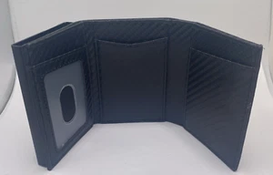 Herren Multifunktionaler Reißverschluss, RFID Kartenetui, Kohlefaser Münzfach - Bild 1 von 11