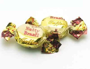 Walkers Nonsuch NUTTY BRAZIL TOFFEES Tradizionale Retrò Pick N Mix Dolci Caffè - Foto 1 di 3