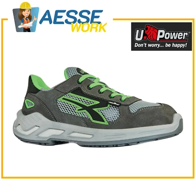 Scarpe da lavoro U-Power Specter S1P SRC ESD leggere e ultra traspiranti Estate