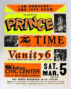 Prince, The Time Konzert Poster 13"x19" KOSTENLOSER VERSAND IM INLAND (480) - Bild 1 von 1