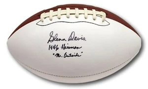 Glen Davis Signed Autographed Football "1946 Heisman Mr Outside" PSA/DNA AG54693 - Picture 1 of 6