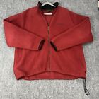Timberland Weathergear Fleece Jacket Full Zip Men's XL Red