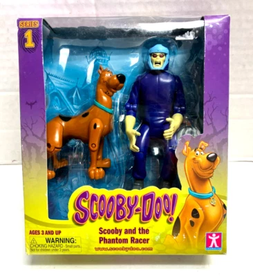 Figuras de acción coleccionistas Scooby-Doo & the Phantom Racer serie 1 NUEVO Charter Ltd Foto 1 de 4