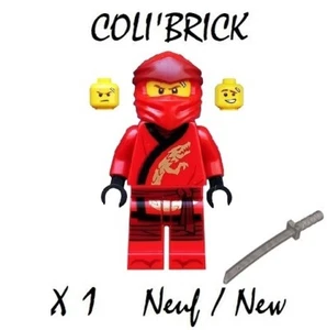 Lego njo492 Ninjago Figurine Minifig - Kai Legacy avec 2 katanas - NEW NEUF - Imagen 1 de 1