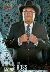 Upper Deck AEW Wrestling 2021 - Pyro Parallel #74 Jim Ross - Imagen 1 de 2