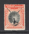 M17484 North Borneo/Sabah 1897 SG100 - 5c black & orange vermilion
