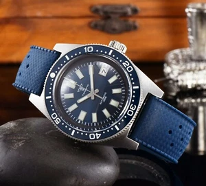 Tandorio 41MM NH35 Auto Herrenuhr 62MAS gewölbt AR Saphirglas Lume 300m Tauchen - Bild 1 von 8