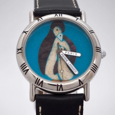 Pierre Lanier Reloj Padre e Hijo Pingüino Con Caja Mujer Hombre Foto 1 de 4