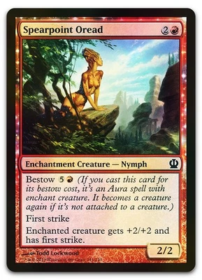 Spearpoint Oread #141 (Foil) (NM) Theros THS Magic MTG - Image 1 of 2