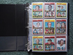 1972 TOPPS FOOTBALL SERIES 1 & 2 COMPLETE SET 1-263, No High Numbers - Picture 1 of 21