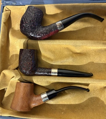 3 ASHTON  pipes w/ silver rings - Image 1 of 4
