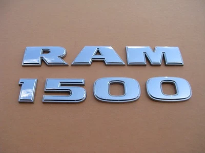 Dodge Ram 1500 2009-2019 emblema cromado lateral logotipo insignia signo símbolo usado A46496 Foto 1 de 4