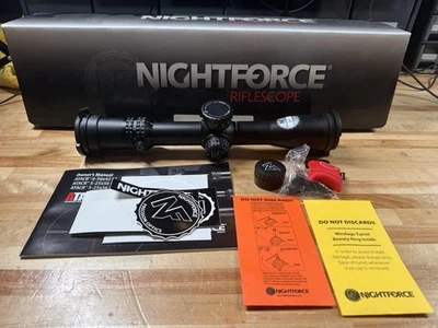 Nightforce ATACR 4-16x42mm F1 ZeroHold .1 Mil-Radian DigIllum PTL Mil-C C588 - Image 1 of 2