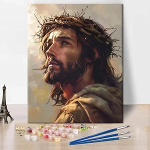 Paint by Numbers Kit DIY Canvas Painting Set for Adults Kids Home Decor Gift DIY - Picture 1 of 7