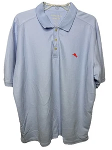 Tommy Bahama IslandZone Polo Herren XL Blau Kurzarm Supima Cotton Shirt - Bild 1 von 5