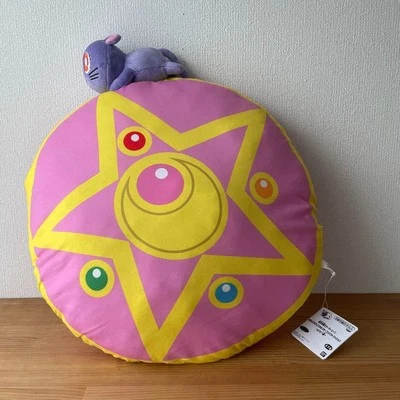 Sailor Moon Luna Crystal Star Compact Cushion Pillow - Image 1 of 4