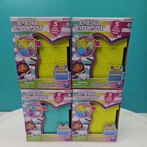 Gabbys Puppenhaus 4 Clip-On Spielsets mit Kätzchen Fee Cakey Katze & DJ Katzenminze SET - Bild 1 von 10