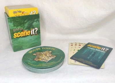 Harry Potter Scene It 2nd Edition DVD Trivia Game Replacement Cards ~ VG!  - Image 1 of 4