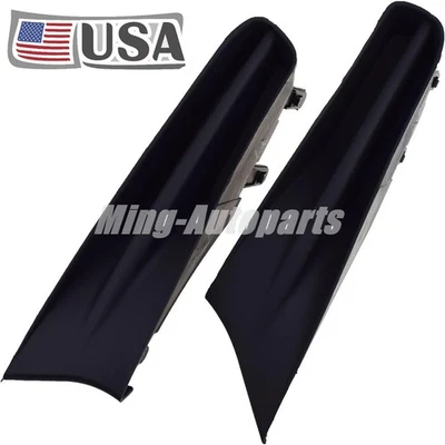 Fits 2010-2012 Lexus ES350 Textured Black Plastic Front 2pcs Bumper Grille Kit Foto 1 de 4