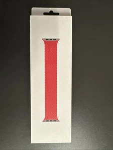 Pleciona solo pętla opaska Apple do Apple Watch - Guawa, rozmiar 7 (44mm+) - Zdjęcie 1 z 3