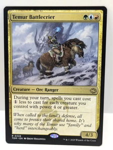Tarkir: Dragonstorm - Temur Battlecrier - Rare - Regular - Tdm 228 - - Picture 1 of 2